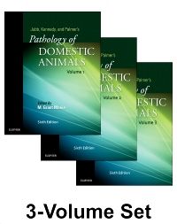 Jubb, Kennedy & Palmer's Pathology of Domestic Animals: 3-Volume Set