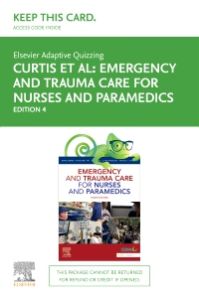 Elsevier Adaptive Quizzing for Emergency and Trauma Care for Nurses and Paramedics - Access Card