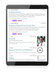 clinicalkey hematology, oncology, palliative medicine screenshot
