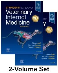 健康・医学 VETERINARY INTERNAL MEDICINE 8TH EDITION Ettinger's Textbook of Veterinary Internal Medicine
